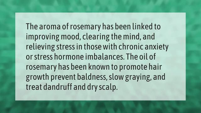 What are the benefits of smelling rosemary? смотреть онлайн