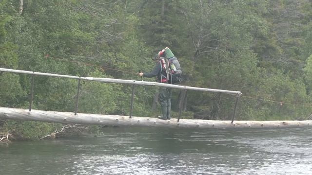 Заполярье - Кольский полуостров - Поход на Сейдозеро - Мост упорный 3 августа 2015 смотреть онлайн