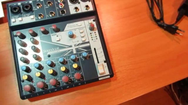 Обзор микшерного пульта Soundcraft Notepad-8FX | unboxing | смотреть онлайн