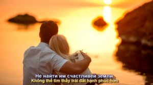 Песня У моря у синего моря (Bên bờ biển xanh) в исполнении Людмилы Колчиной (Ганичевой) (Subtitles)