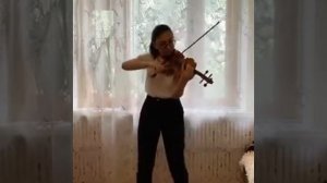 Sibelius Violin Concerto in D Minor, Op. 47, part 1, Чинара Азимова, скрипка