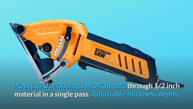 ROTORAZER Compact Circular Saw Set DIY Projects Review смотреть онлайн