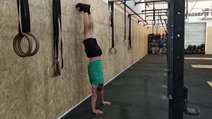 Зашагивание на стену с остановками