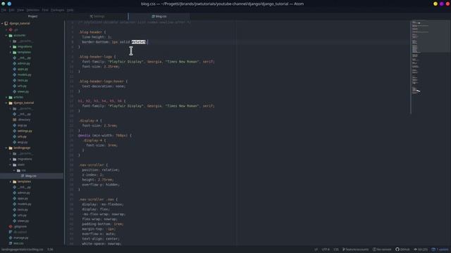 Atom editor in Linux & la mia configurazione