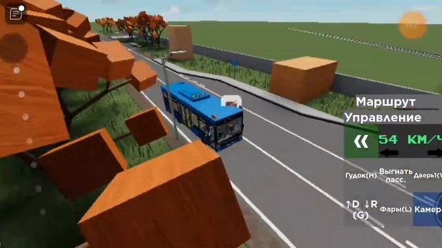 Катаюсь на новом синем ЛИАЗ 4292 по 3 маршруту в URBANMOVE TRUCHACHEVKA 2 смотреть онлайн