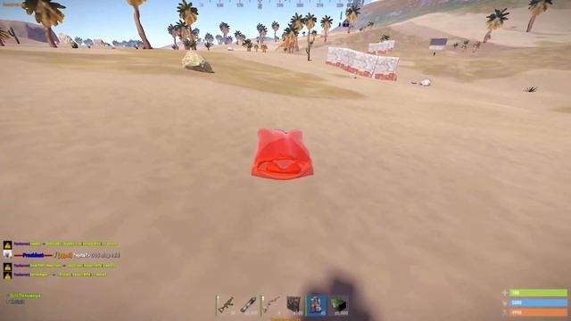 Раст ванильный сервер vs модифицированный сервер//Rust vanilla server vs modified server