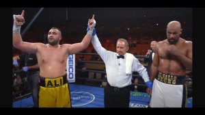 Gerald Washington VS Ali Eren Demirezen (8th RD TKO) THE JUDGES HAD WASHINGTON WINNING AFTER 7 RDS!