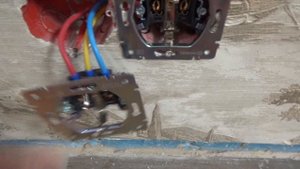 Установка розеток Werkel с НШВИ и ПУГВ