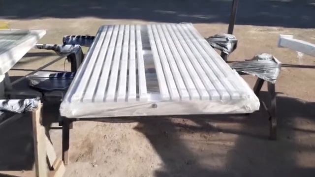 Подготовка качели к Отправке. Деревянная садовая качель-гамак "Трансформер". смотреть онлайн