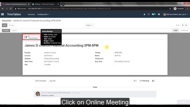 How to use Jitsi Integration With OpenEduCat смотреть онлайн