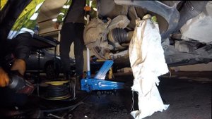 How to change the front ball VW Passat / Как поменять передние шаровые VW Passat