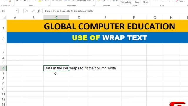 Use of Wrap Text | Wrap Text Ko Kaise Use Kare Excel Main смотреть онлайн