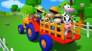 Эта Маленькая Поросенок | Детские Рифмы Для Детей | Kids Songs | This Little Piggy | Farmees Russia