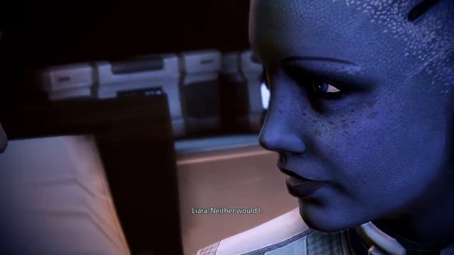 Mass Effect 3 - Female Shepard & Liara Romance Scene смотреть онлайн