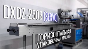 DXDZ-250B (Servo) Обзор горизонтального упаковщика!
