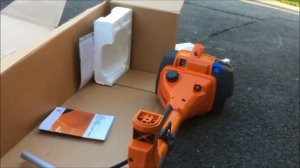 ?NEW Husqvarna 555RXT Unboxing and first start. Brushcutter Forestry Clearing Saw