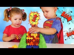 ✿ ЧЕЛЛЕНДЖ Бобер Вилли Игра Челленджи Для Детей Challenge Game Unboxing