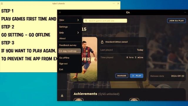 EA APP OFFLINE ACTIVATION {ANY GAMES} смотреть онлайн
