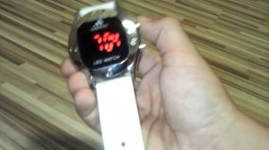 Как настроить часы Led watch