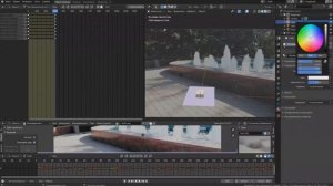 Добавляем 3д объект в видео с помощью "Блендер 2.83" (VFX, visual effects)