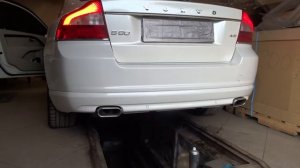 Спортивные глушители на Volvo S80