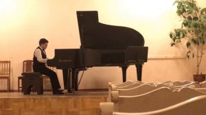 Феденко Дмитрий (12 лет). Л. Бетховен. Соната №10, op. 14, No 2.