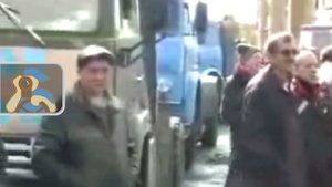 Демонстрация водителей грузовиков в п. Усть-Омчуг Магаданской обл. (2009.08)