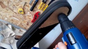 гусеница из велопокрышки