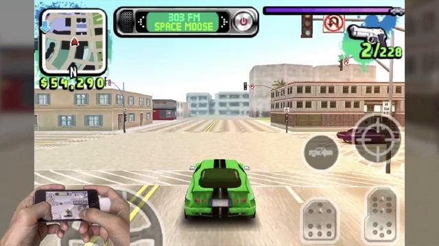The first good GTA clone for iPhone - Gangstar: West Coast Hustle Gameplay смотреть онлайн