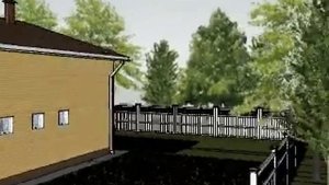Sketch Up анимация дома