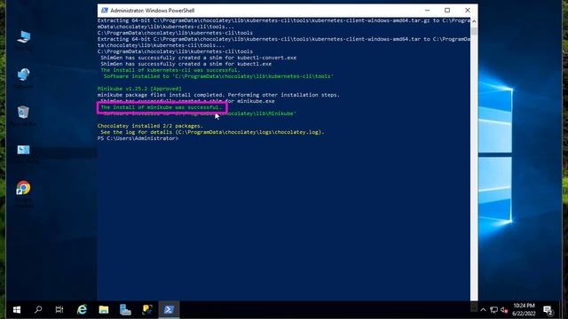 How to Install Kubernetes via minikube on Windows Server 2019 Hyper V смотреть онлайн