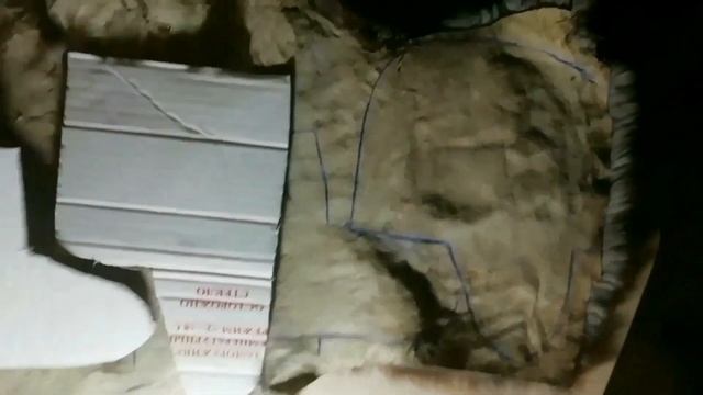 Рукавицы из меха.
