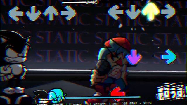 FNF: VS PEKA SONIC // Song "Static" █ Friday Night Funkin' █ смотреть онлайн