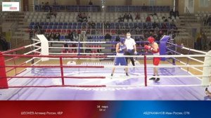 semifinal 54 kg : ШЕОЖЕВ Астемир Россия , КБР vs АБДРАХМАНОВ Иван Россия , СПб