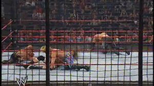 [#My1] WWE New Year's Revolution 2005 - World Heavyweight Championship Elimination Chamber match