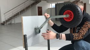 Транцевые колеса Zilet для ПВХ лодок