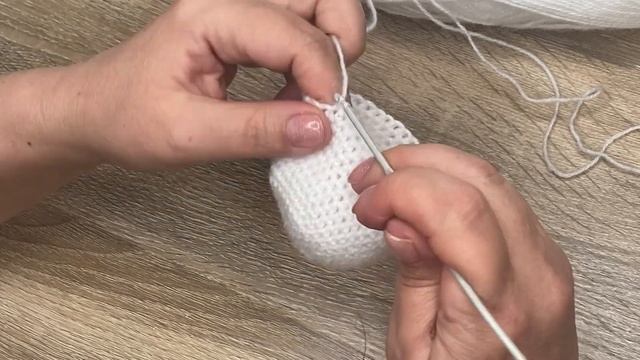 Вяжем снеговика крючком !!! Часть 1 смотреть онлайн