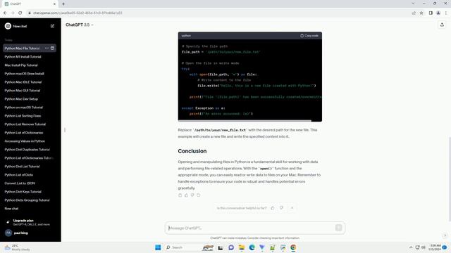 python mac open file