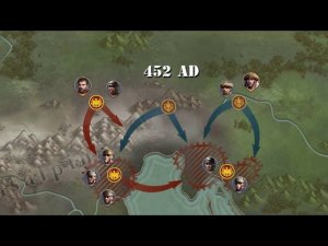 great conqueror Rome. Huns. invasion of Italy. 5.2.
