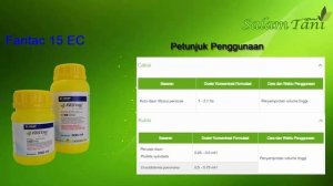 Fastac®  15 EC Insektisida Paling Ampuh