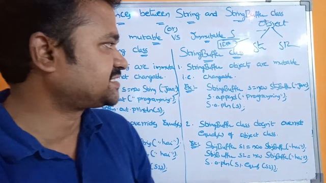Differences between String and StringBuffer Class in Java || Mutable vs Immutable Objects in Java