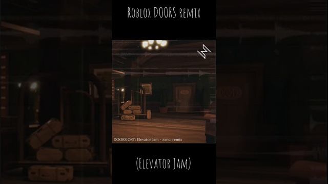 Roblox DOORS Elevator music remix #shorts