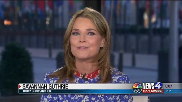 Savannah Guthrie congratulates Manzanita Elementary on 40 years смотреть онлайн