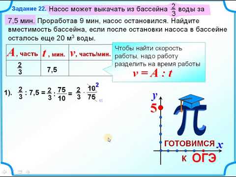 Огэ 22 задание. Задача про насосы. Задача с 3 насосами. Задачи на совместную работу ОГЭ. Решение задач на работу насоса.