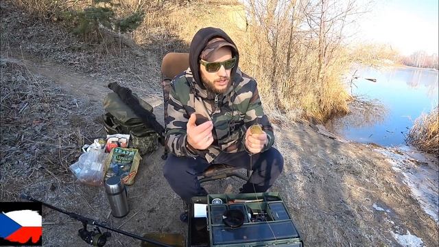 Ловля леща на поп-ап + пелец. Рыбалка в Чехии. SUP Board по льду.