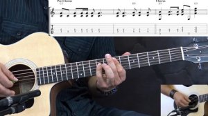 Nirvana (Unplugged) - "Oh Me" - Acoustic Guitar Lesson (w/Tabs)