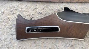 Реставрация деревянных вставок салона mercedes-benz