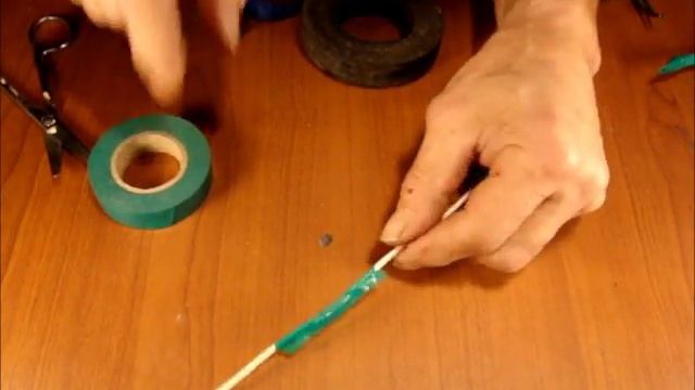Как изолентой замотать провод смотреть онлайн