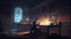 ?Dark Academie playlist - studying alone at night at the library - classical music