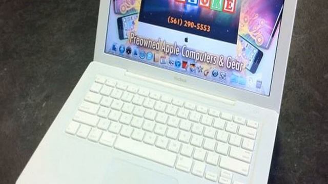 Apple MacBook White- 2.1GHz Intel Core 2 Duo, 4GB DDR2 , 250 смотреть онлайн